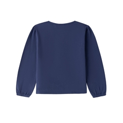 Camiseta azul manga larga - Imagen 2