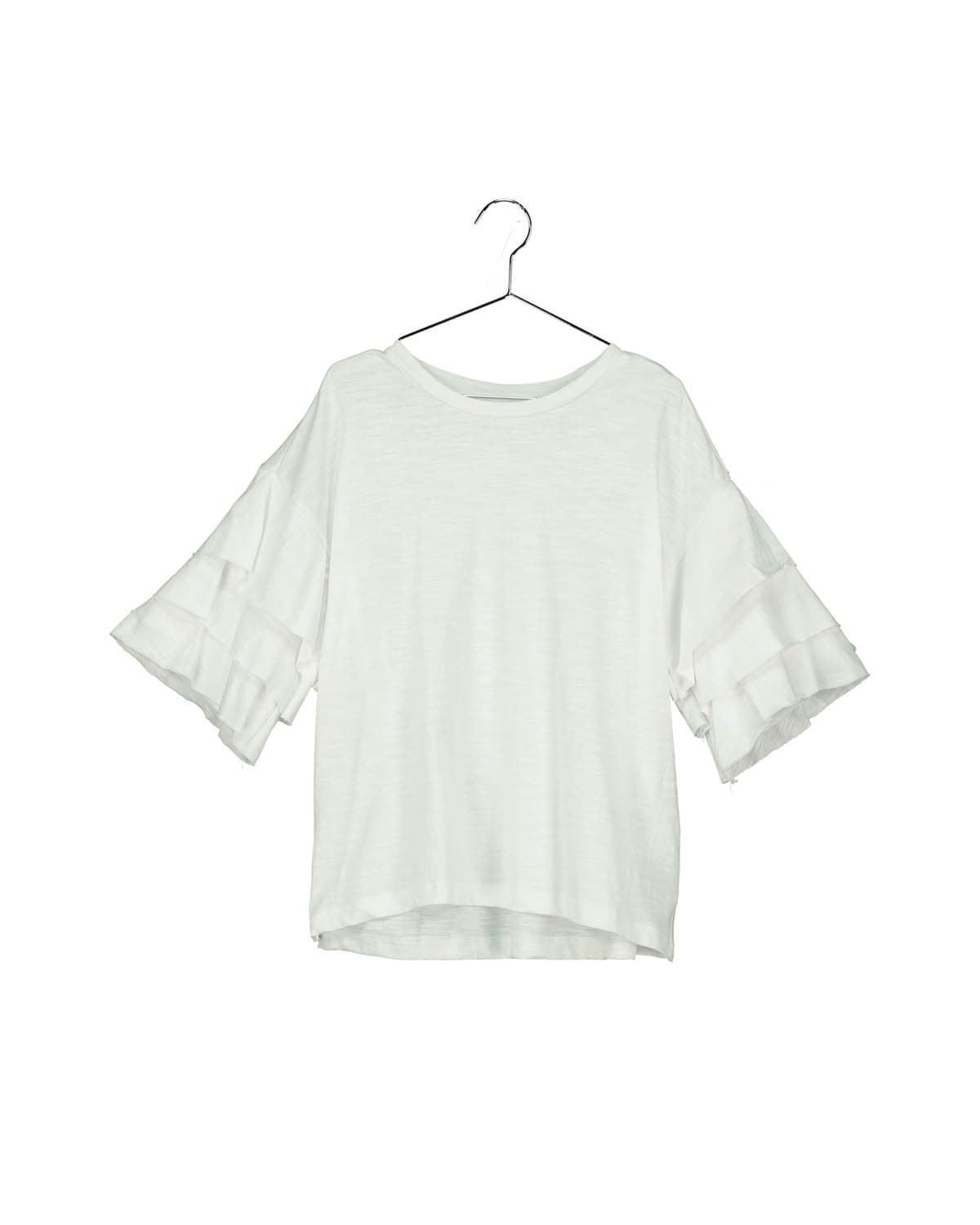 Camiseta blanca manga corta. - Imagen 1
