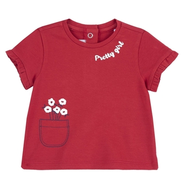 CAMISETA DE MANGA CORTA ROJA - Imagen 1