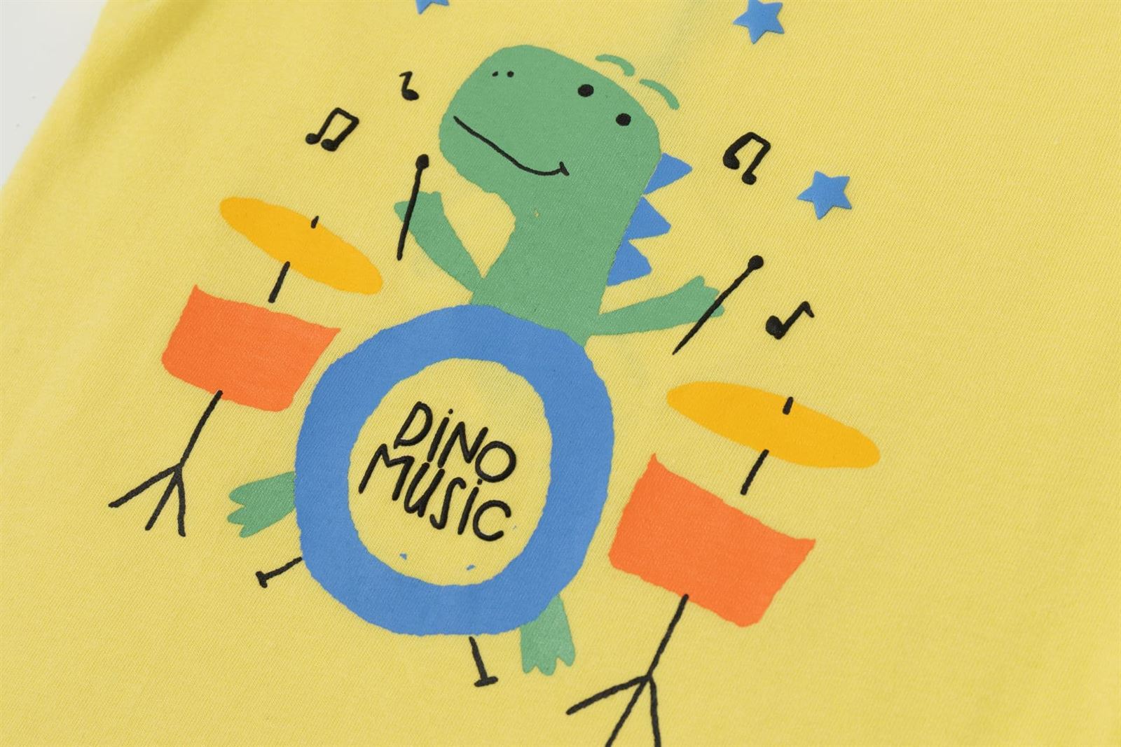 Camiseta dino baterista - Imagen 6