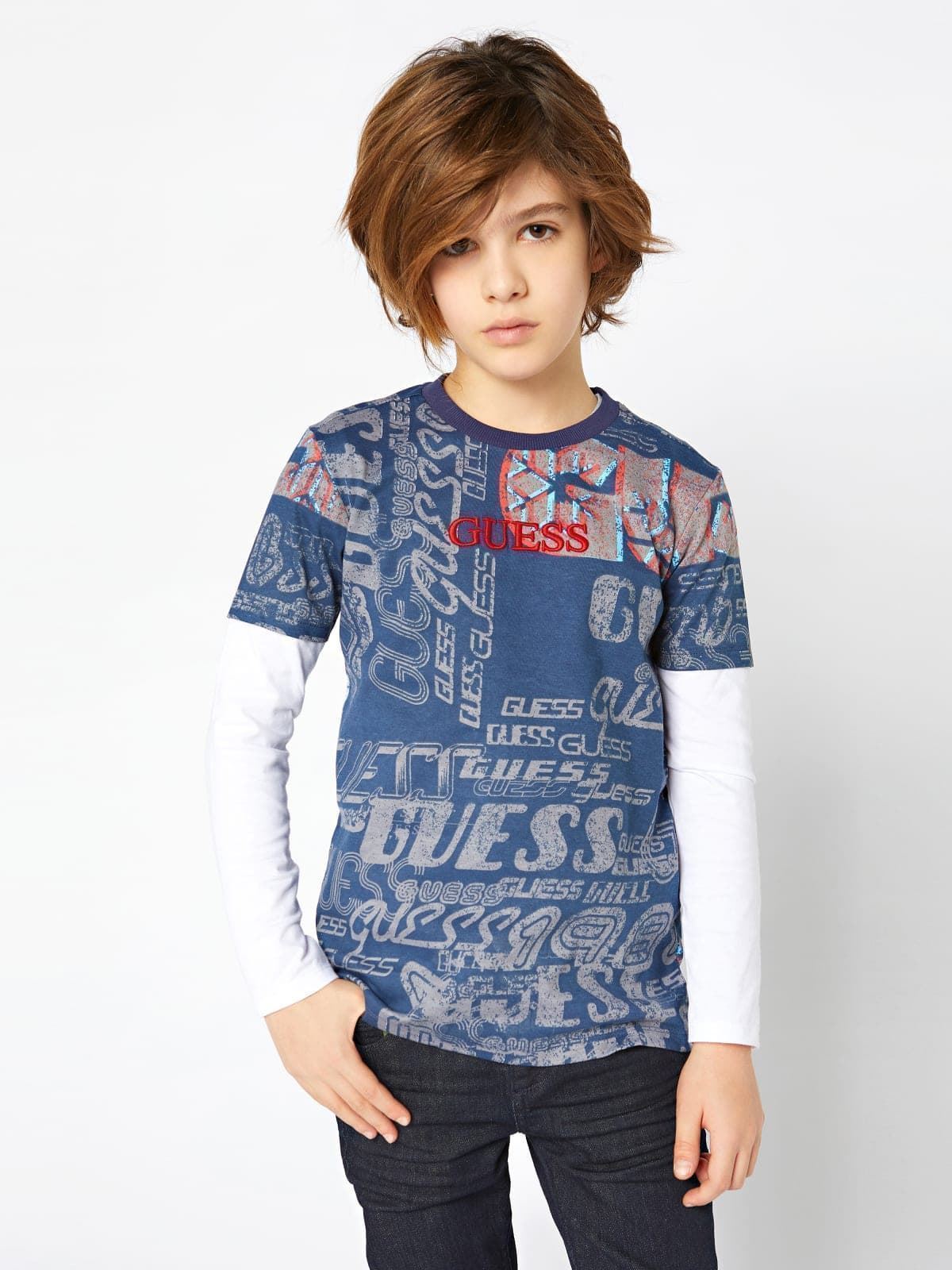 Camiseta manga larga "GUESS" - Imagen 1