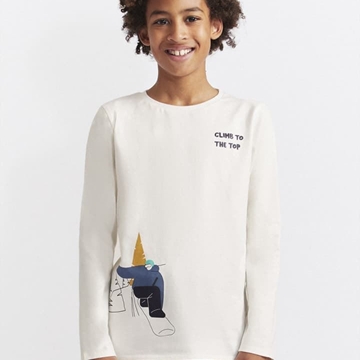 Camiseta manga larga niño - Imagen 1