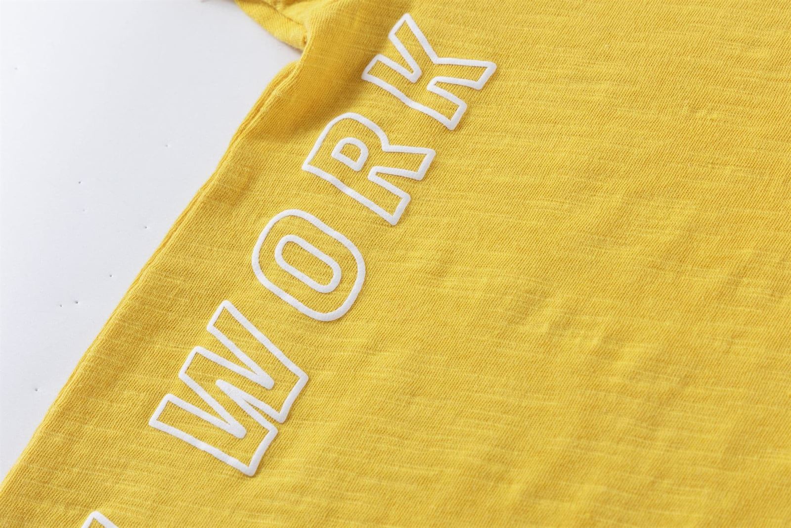 Camiseta mostaza - Imagen 7