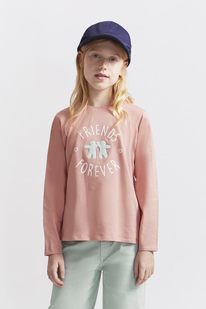 Camiseta niña manga larga - Imagen 1