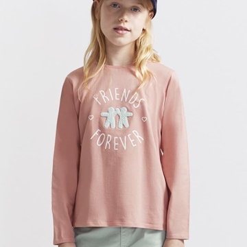 Camiseta niña manga larga - Imagen 1