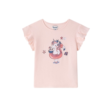 Camiseta rosa - Imagen 1