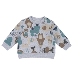 SUDADERA ESTAMPADA - Imagen 1