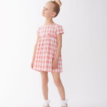 Vestido cuadros - Imagen 1