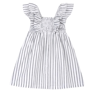 Vestido de rayas - Imagen 1