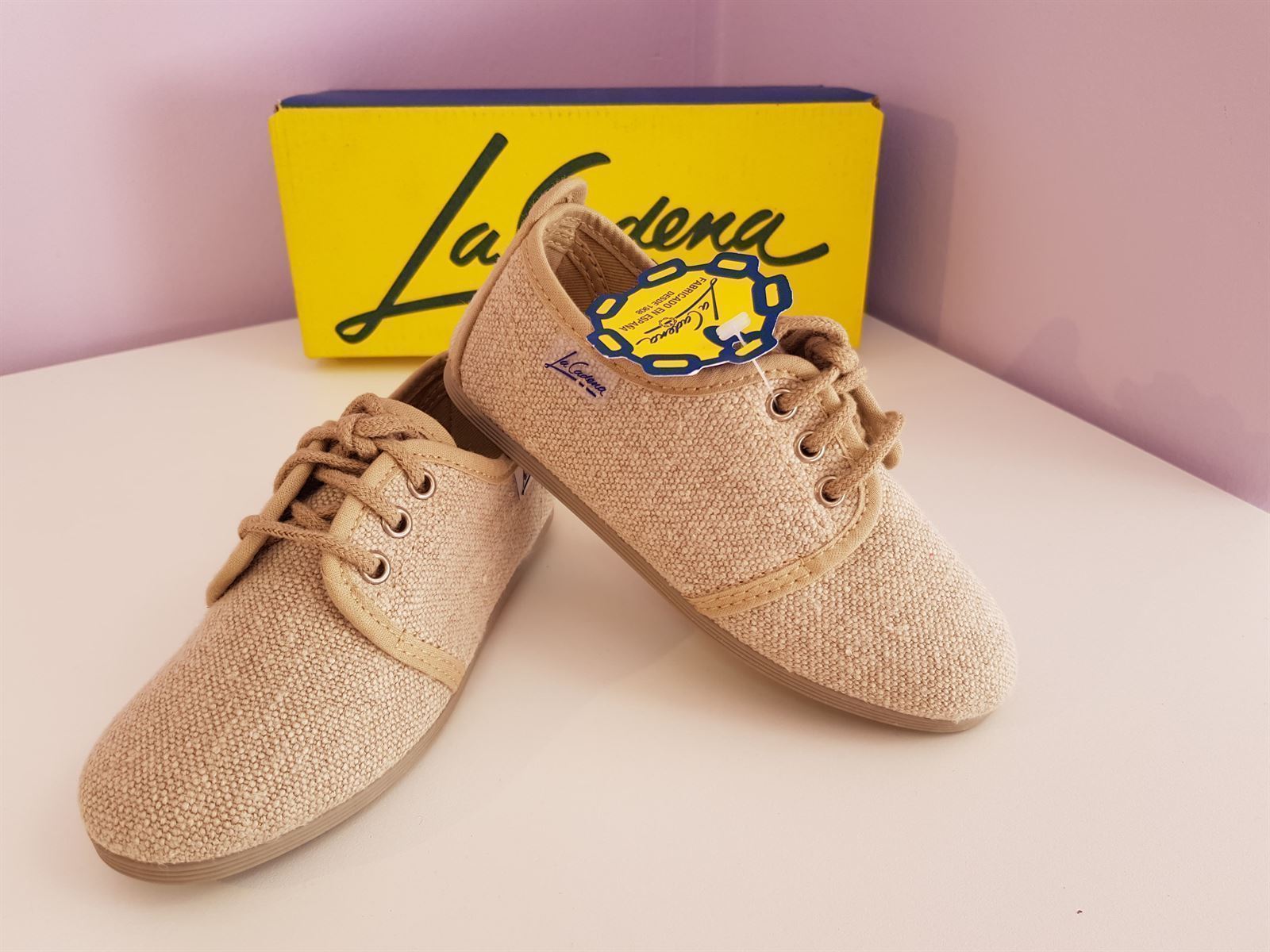 Zapato blutcher color lino - Imagen 3